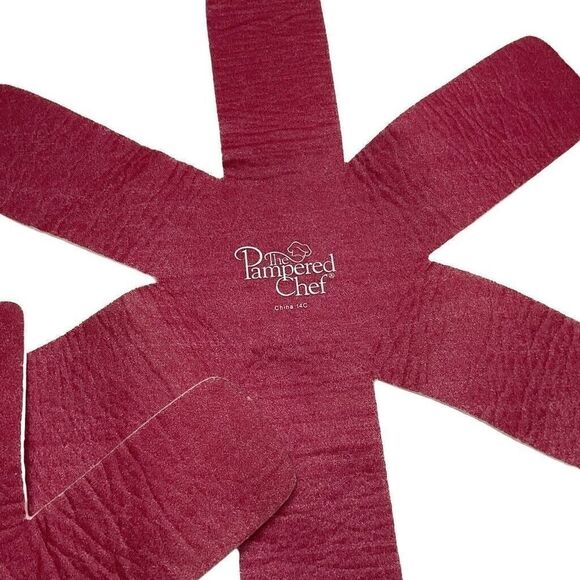 Pamperd Chef Cookwear Protecter Set of 2 Pot and Pan Protectors - Picture 4 of 5